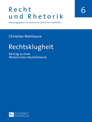 cover image of Rechtsklugheit